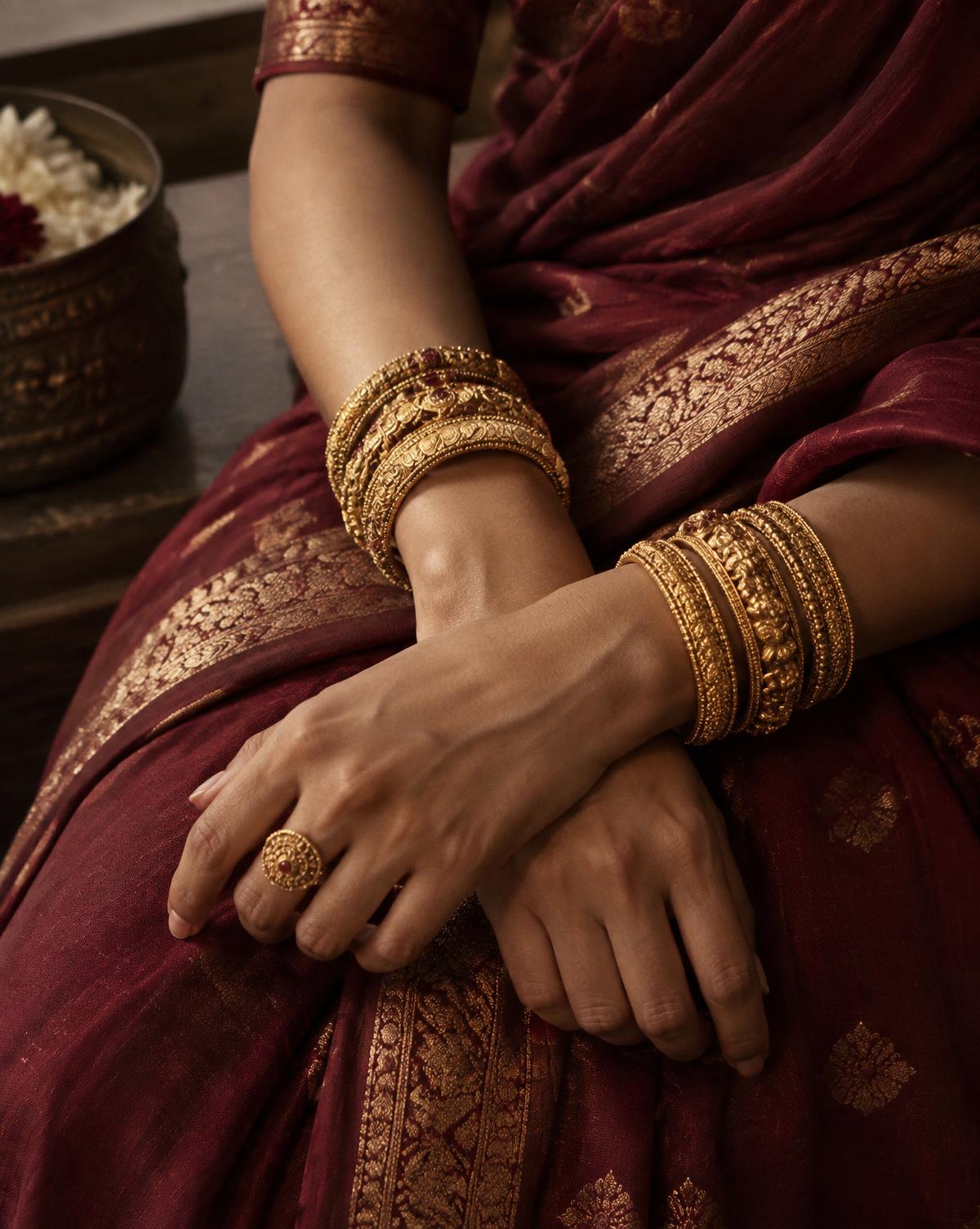Gold Bangles